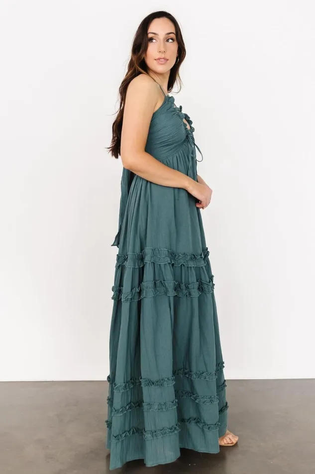 Baltic Born Maxi Dresses Augusta Halter Neck Maxi Dress Dusty Jade 8211 Women Baltic Born Maxi Dresses Augusta Halter Neck Maxi Dress Dusty Jade 8211 Women