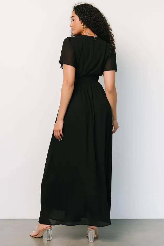 Baltic Born Maxi Dresses Birdie Maxi Dress Black 8211 Women Baltic Born Maxi Dresses Birdie Maxi Dress Black 8211 Women