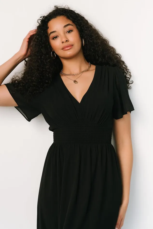Baltic Born Maxi Dresses Birdie Maxi Dress Black 8211 Women Baltic Born Maxi Dresses Birdie Maxi Dress Black 8211 Women