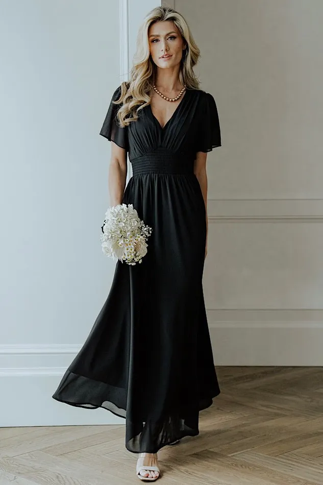 Baltic Born Maxi Dresses Birdie Maxi Dress Black 8211 Women Baltic Born Maxi Dresses Birdie Maxi Dress Black 8211 Women