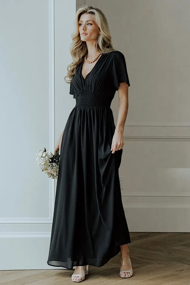 Baltic Born Maxi Dresses Birdie Maxi Dress Black 8211 Women Baltic Born Maxi Dresses Birdie Maxi Dress Black 8211 Women