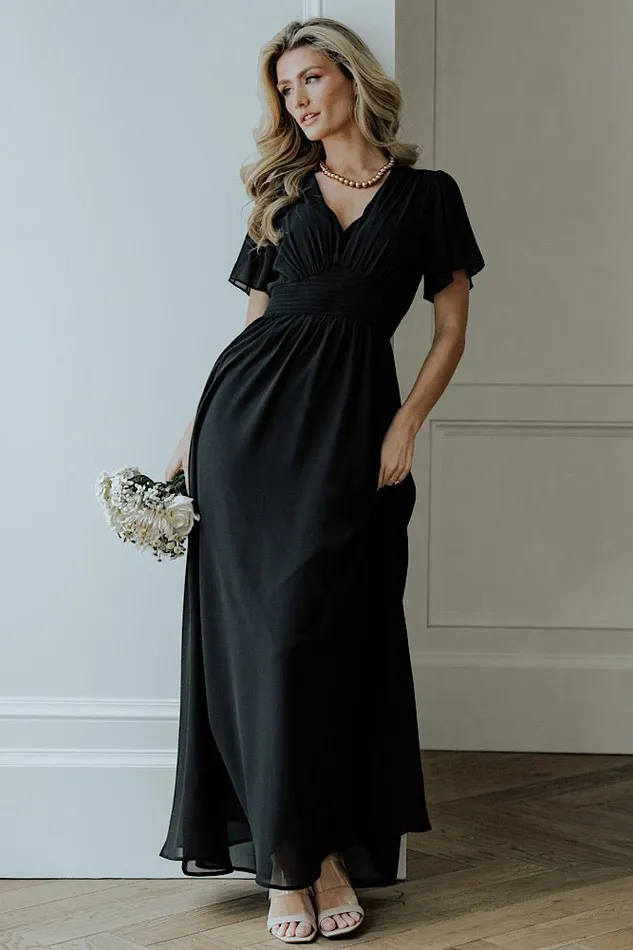Baltic Born Maxi Dresses Birdie Maxi Dress Black 8211 Women Baltic Born Maxi Dresses Birdie Maxi Dress Black 8211 Women