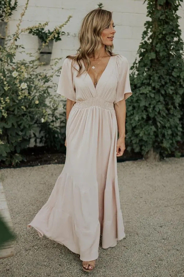 Baltic Born Maxi Dresses Delilah Maxi Dress Blush 8211 Women