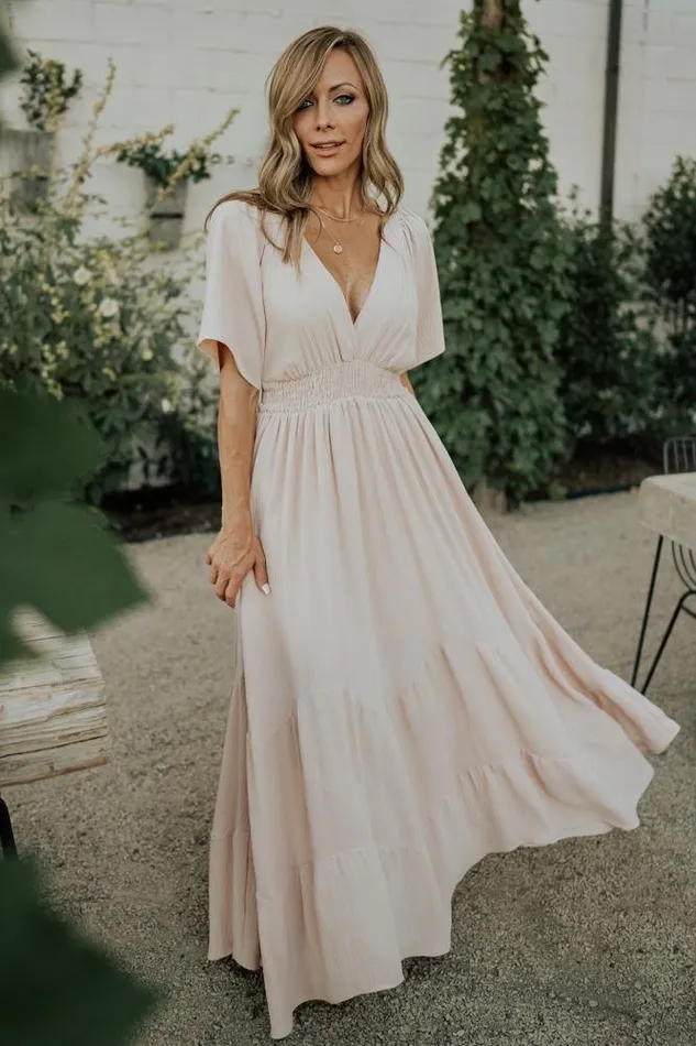 Baltic Born Maxi Dresses Delilah Maxi Dress Blush 8211 Women