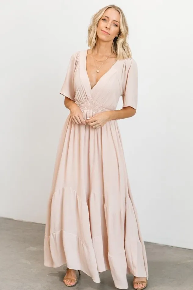 Baltic Born Maxi Dresses Delilah Maxi Dress Blush 8211 Women
