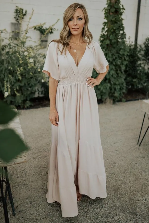 Baltic Born Maxi Dresses Delilah Maxi Dress Blush 8211 Women