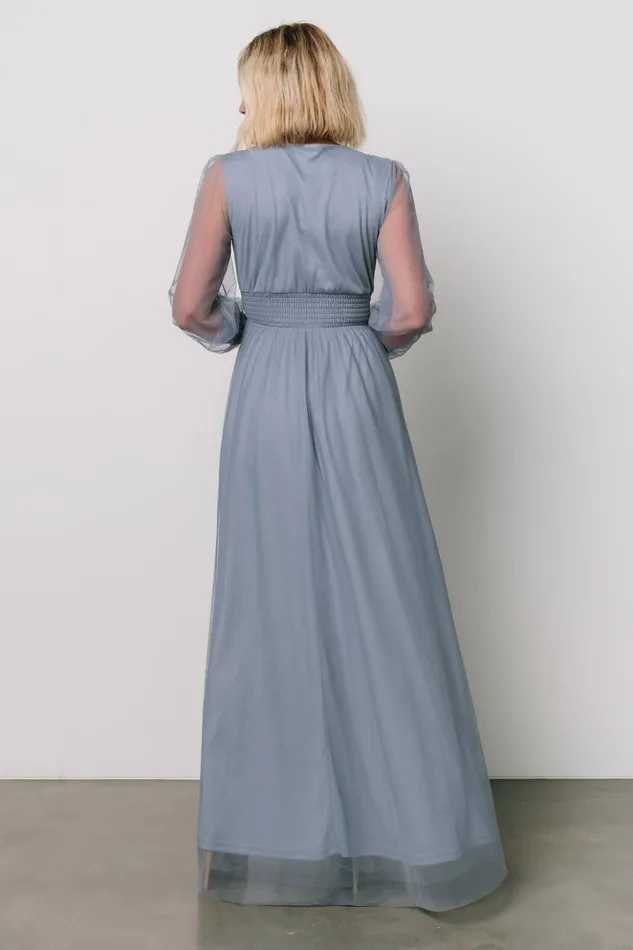 Baltic Born Maxi Dresses Layla Tulle Maxi Dress Whisper Blue 8211 Women Baltic Born Maxi Dresses Layla Tulle Maxi Dress Whisper Blue 8211 Women
