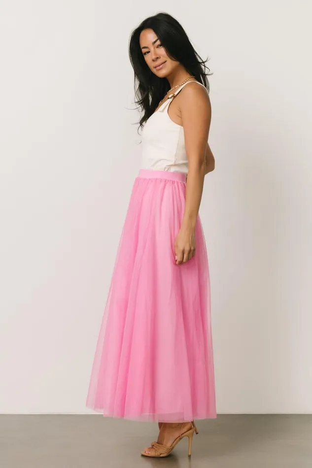 Baltic Born Maxi Dresses Mila Tulle Skirt Taffy Pink 8211 Women Baltic Born Maxi Dresses Mila Tulle Skirt Taffy Pink 8211 Women