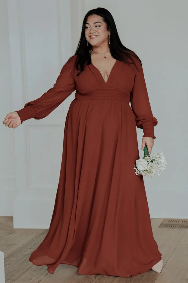 Baltic Born Maxi Dresses Olivia Maxi Dress Cinnamon 8211 Women Baltic Born Maxi Dresses Olivia Maxi Dress Cinnamon 8211 Women