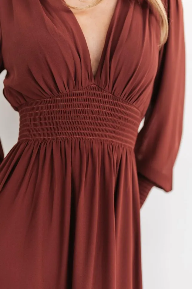 Baltic Born Maxi Dresses Olivia Maxi Dress Cinnamon 8211 Women Baltic Born Maxi Dresses Olivia Maxi Dress Cinnamon 8211 Women