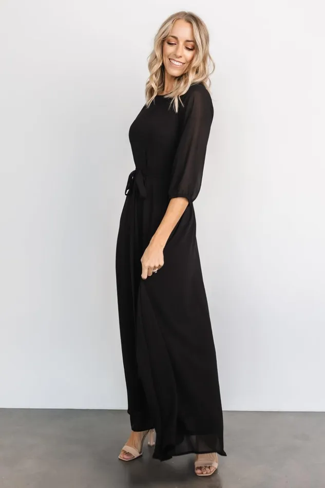 Baltic Born Maxi Dresses Rebecca Maxi Dress Black 8211 Women Baltic Born Maxi Dresses Rebecca Maxi Dress Black 8211 Women