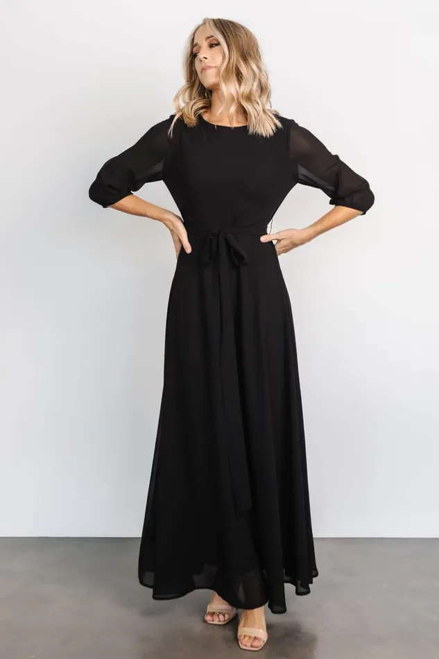 Baltic Born Maxi Dresses Rebecca Maxi Dress Black 8211 Women Baltic Born Maxi Dresses Rebecca Maxi Dress Black 8211 Women