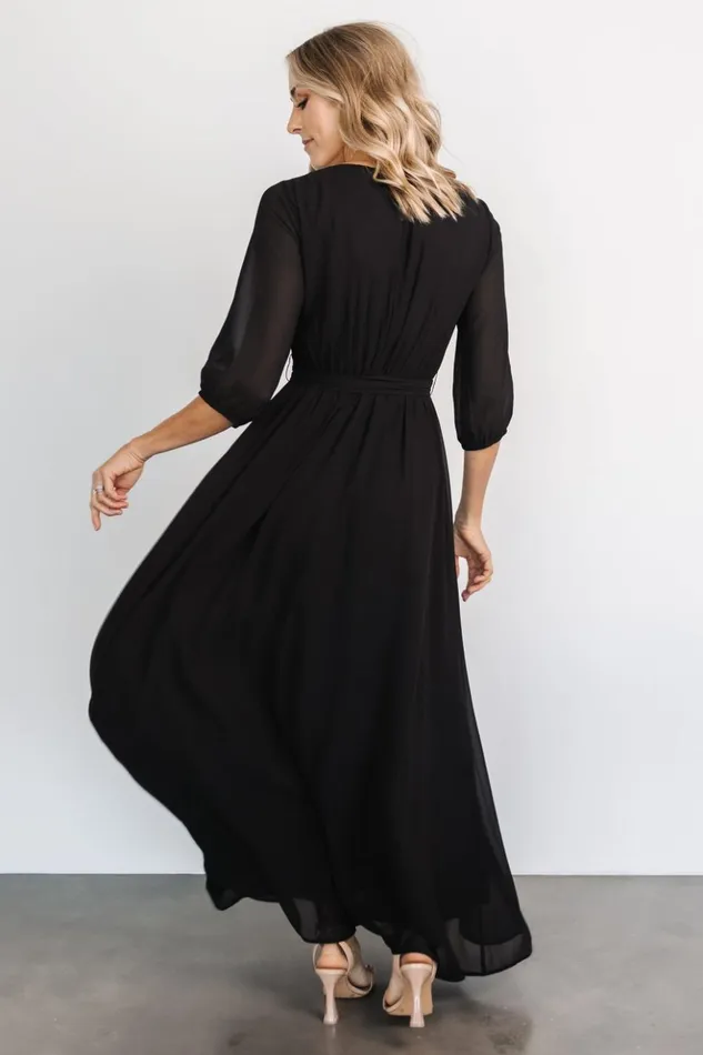 Baltic Born Maxi Dresses Rebecca Maxi Dress Black 8211 Women Baltic Born Maxi Dresses Rebecca Maxi Dress Black 8211 Women