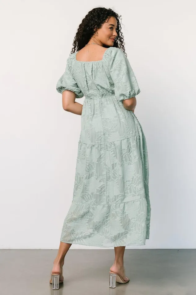 Baltic Born Midi Dresses Hayward Dress Sage 8211 Women Baltic Born Midi Dresses Hayward Dress Sage 8211 Women
