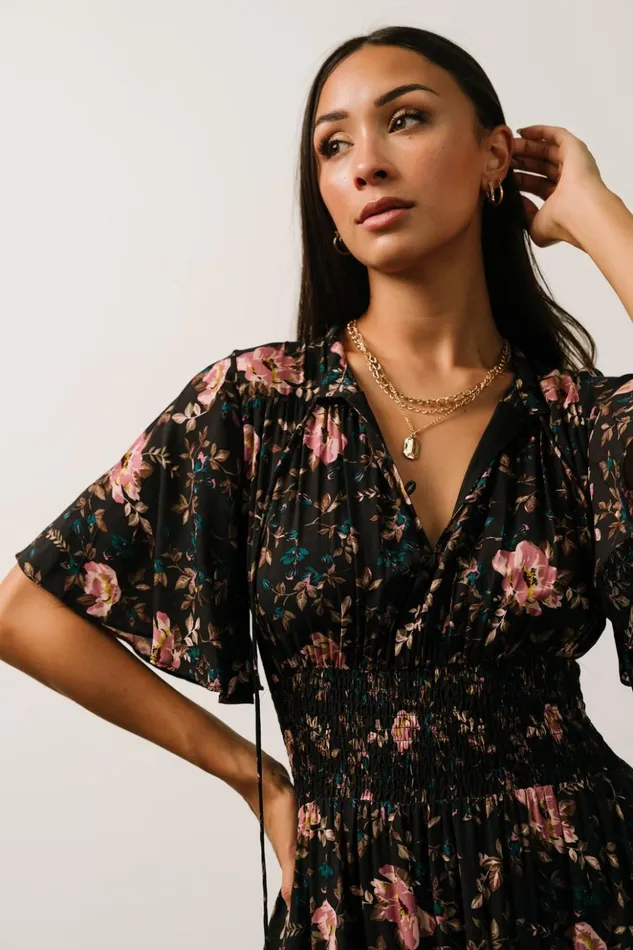 Baltic Born Midi Dresses Spell Boho Midi Dress Midnight Garden 8211 Women Baltic Born Midi Dresses Spell Boho Midi Dress Midnight Garden 8211 Women
