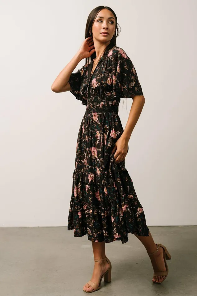 Baltic Born Midi Dresses Spell Boho Midi Dress Midnight Garden 8211 Women Baltic Born Midi Dresses Spell Boho Midi Dress Midnight Garden 8211 Women