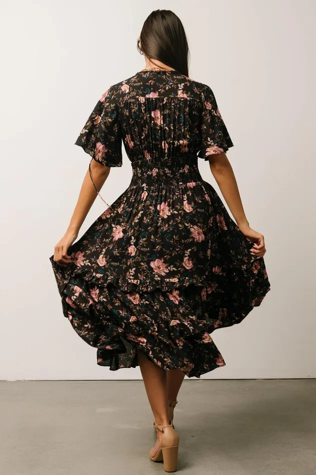 Baltic Born Midi Dresses Spell Boho Midi Dress Midnight Garden 8211 Women Baltic Born Midi Dresses Spell Boho Midi Dress Midnight Garden 8211 Women