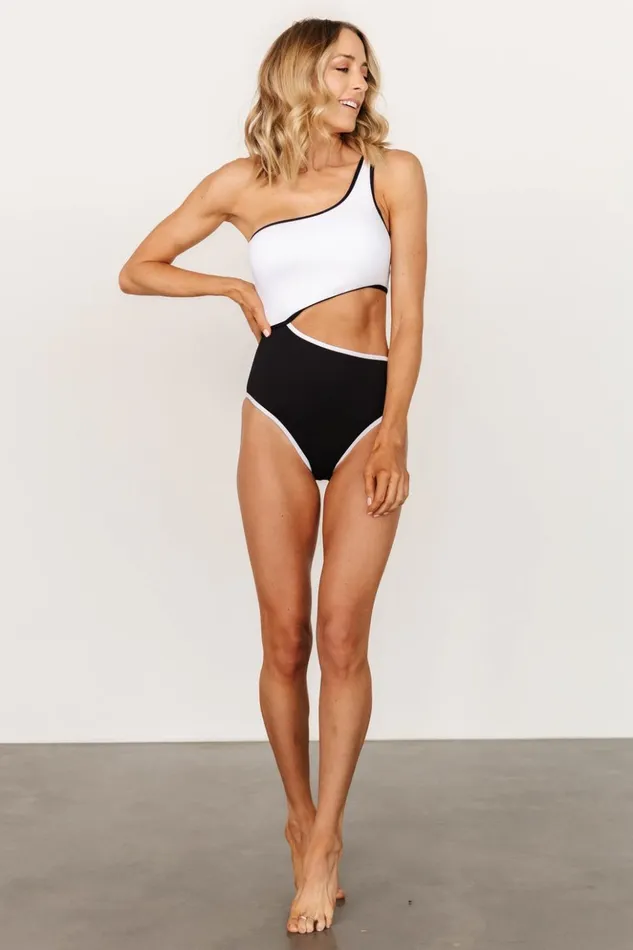 Baltic Born One Piece Portofino One Piece Black White 8211 Women