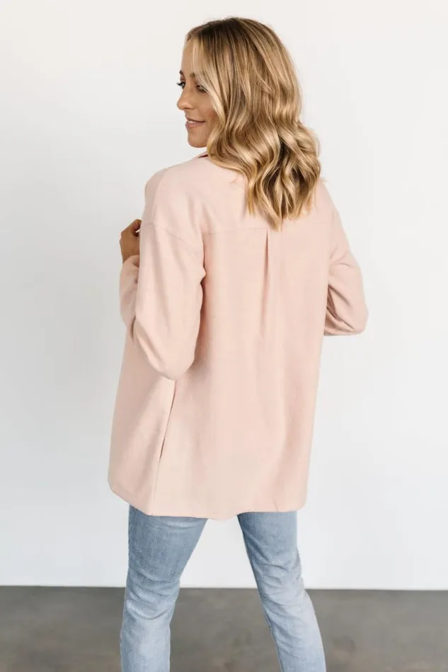 Baltic Born Outerwear Aiden Shacket Peach 8211 Women Baltic Born Outerwear Aiden Shacket Peach 8211 Women
