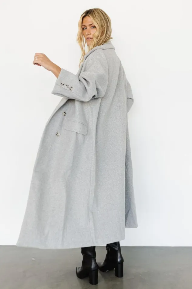 Baltic Born Outerwear Anderson Double Breasted Coat Gray 8211 Women Baltic Born Outerwear Anderson Double Breasted Coat Gray 8211 Women
