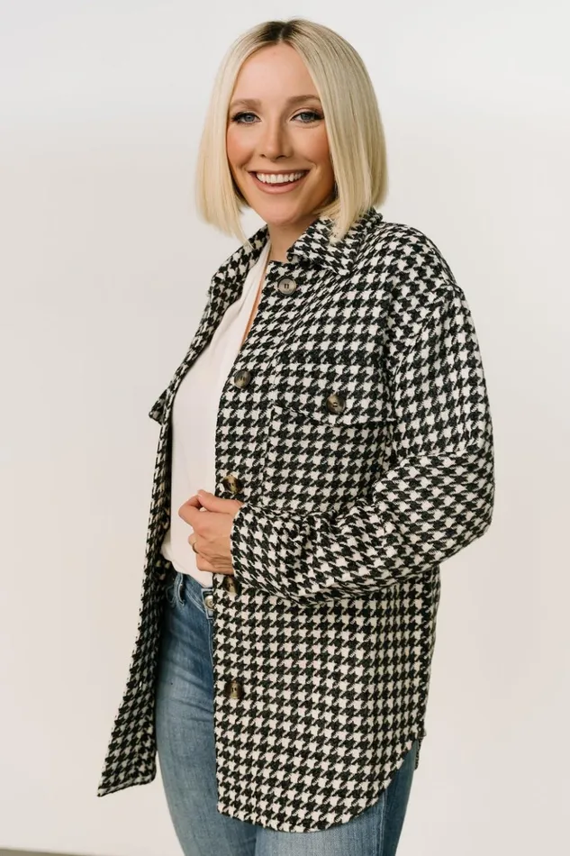 Baltic Born Outerwear Bridger Houndstooth Jacket Dark Navy Ivory 8211 Women Baltic Born Outerwear Bridger Houndstooth Jacket Dark Navy Ivory 8211 Women