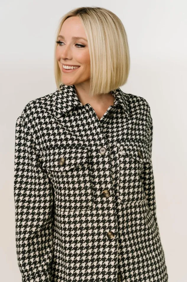 Baltic Born Outerwear Bridger Houndstooth Jacket Dark Navy Ivory 8211 Women Baltic Born Outerwear Bridger Houndstooth Jacket Dark Navy Ivory 8211 Women