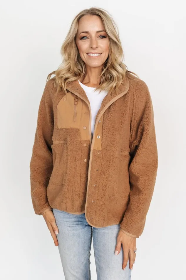 Baltic Born Outerwear Brynn Sherpa Jacket Camel 8211 Women Baltic Born Outerwear Brynn Sherpa Jacket Camel 8211 Women