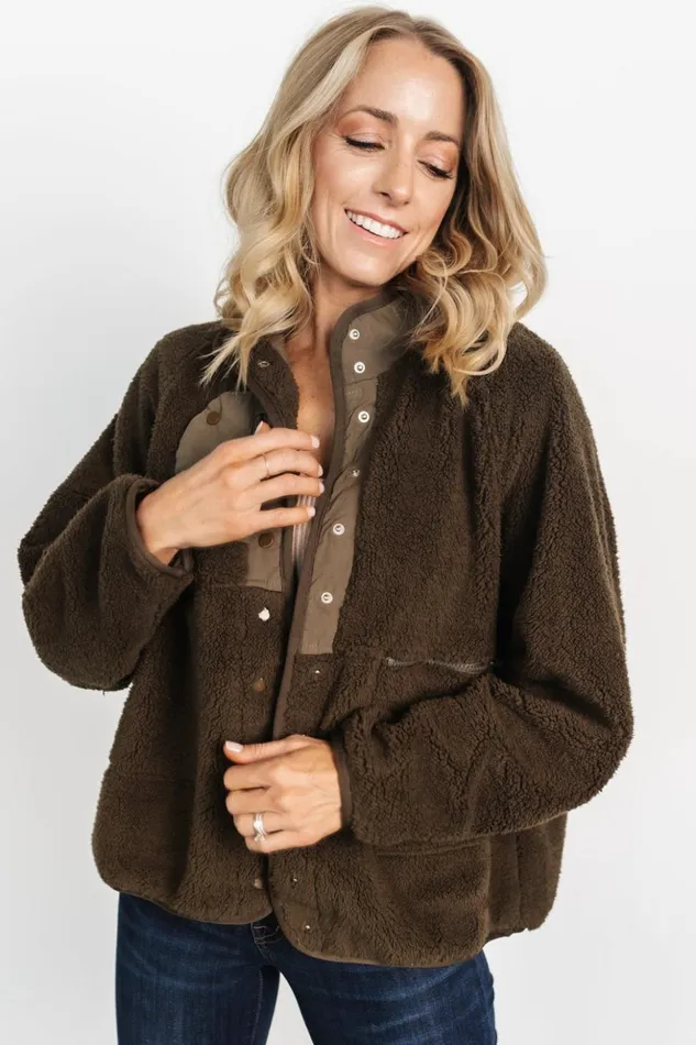 Baltic Born Outerwear Brynn Sherpa Jacket Dark Olive 8211 Women Baltic Born Outerwear Brynn Sherpa Jacket Dark Olive 8211 Women