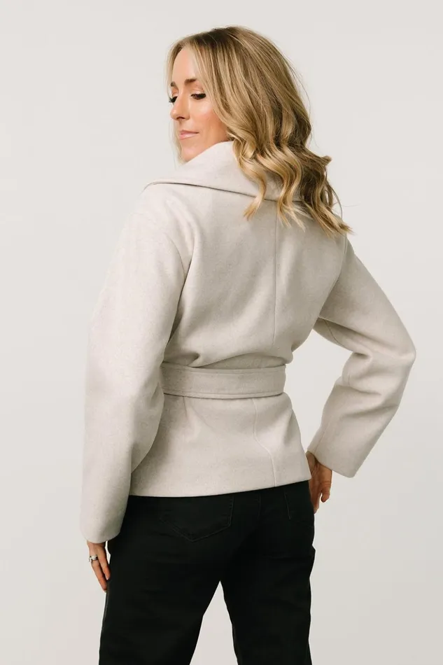 Baltic Born Outerwear Cartwright Belted Jacket Light Beige 8211 Women Baltic Born Outerwear Cartwright Belted Jacket Light Beige 8211 Women