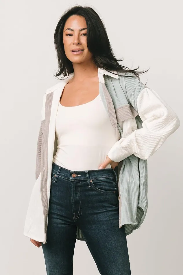 Baltic Born Outerwear Dillon Shacket Sage Multi 8211 Women Baltic Born Outerwear Dillon Shacket Sage Multi 8211 Women
