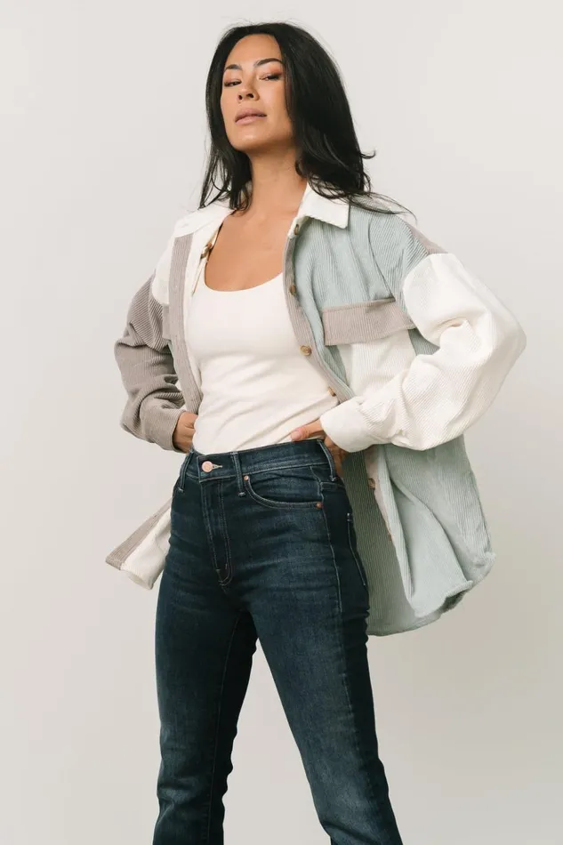 Baltic Born Outerwear Dillon Shacket Sage Multi 8211 Women Baltic Born Outerwear Dillon Shacket Sage Multi 8211 Women