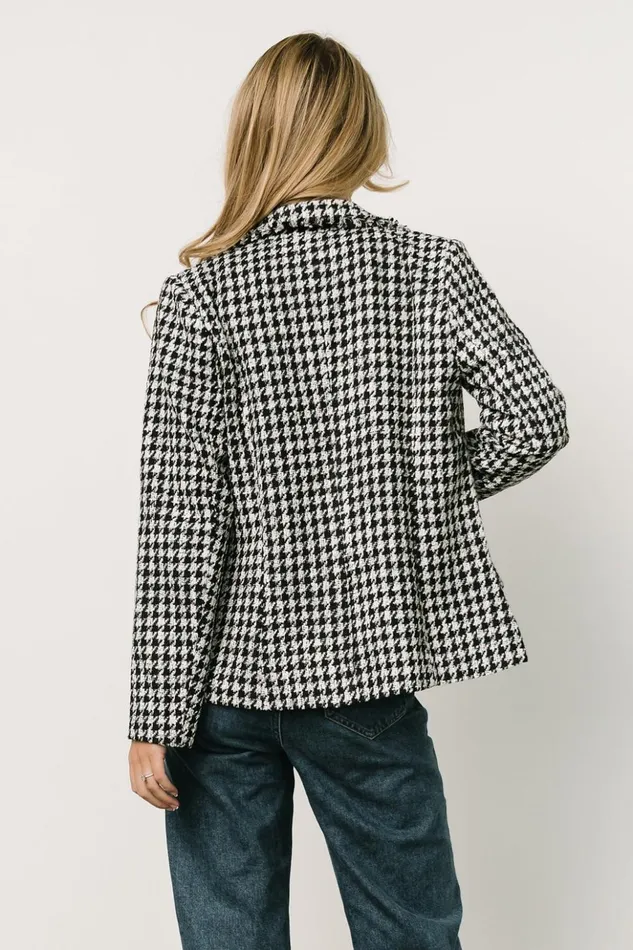 Baltic Born Outerwear Ginerva Blazer Black Ivory 8211 Women Baltic Born Outerwear Ginerva Blazer Black Ivory 8211 Women
