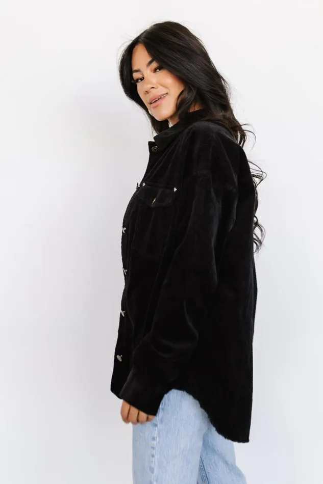 Baltic Born Outerwear Greeley Corduroy Jacket Black 8211 Women Baltic Born Outerwear Greeley Corduroy Jacket Black 8211 Women