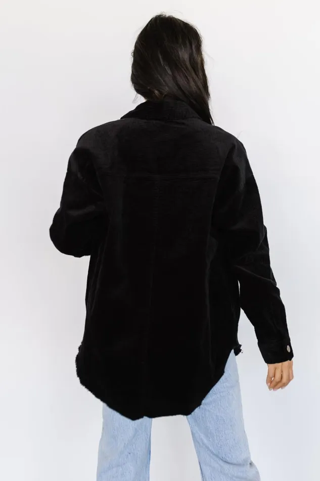 Baltic Born Outerwear Greeley Corduroy Jacket Black 8211 Women Baltic Born Outerwear Greeley Corduroy Jacket Black 8211 Women