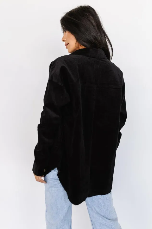 Baltic Born Outerwear Greeley Corduroy Jacket Black 8211 Women Baltic Born Outerwear Greeley Corduroy Jacket Black 8211 Women
