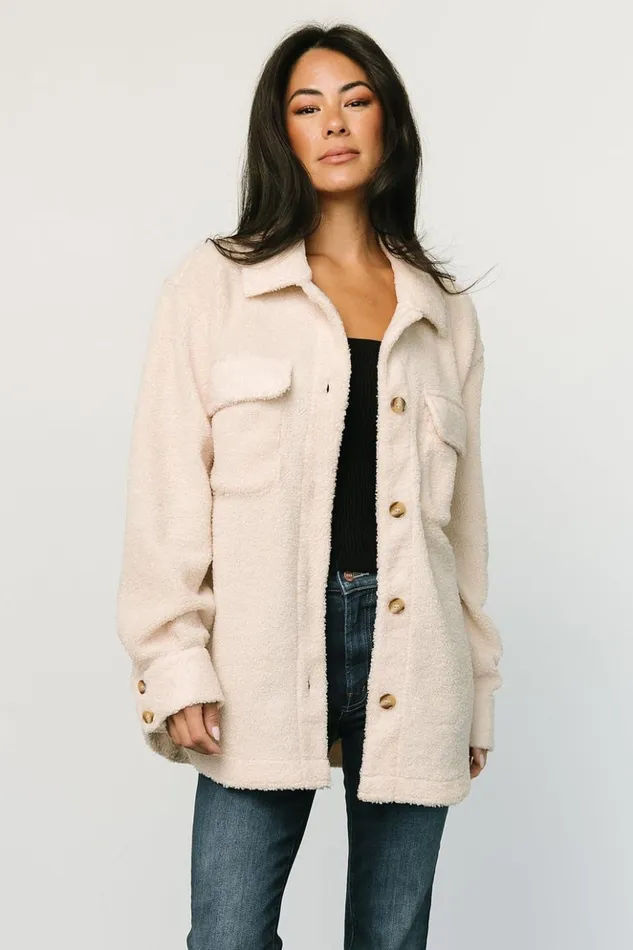 Baltic Born Outerwear Jayden Sherpa Jacket Honey 8211 Women