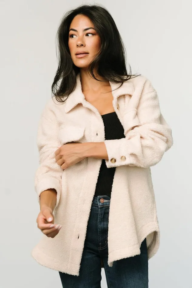 Baltic Born Outerwear Jayden Sherpa Jacket Honey 8211 Women Baltic Born Outerwear Jayden Sherpa Jacket Honey 8211 Women
