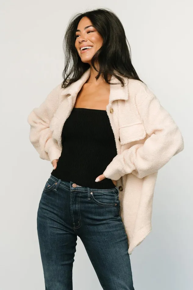 Baltic Born Outerwear Jayden Sherpa Jacket Honey 8211 Women Baltic Born Outerwear Jayden Sherpa Jacket Honey 8211 Women