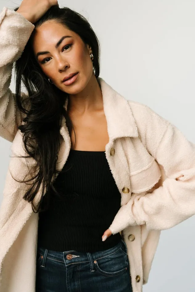 Baltic Born Outerwear Jayden Sherpa Jacket Honey 8211 Women Baltic Born Outerwear Jayden Sherpa Jacket Honey 8211 Women