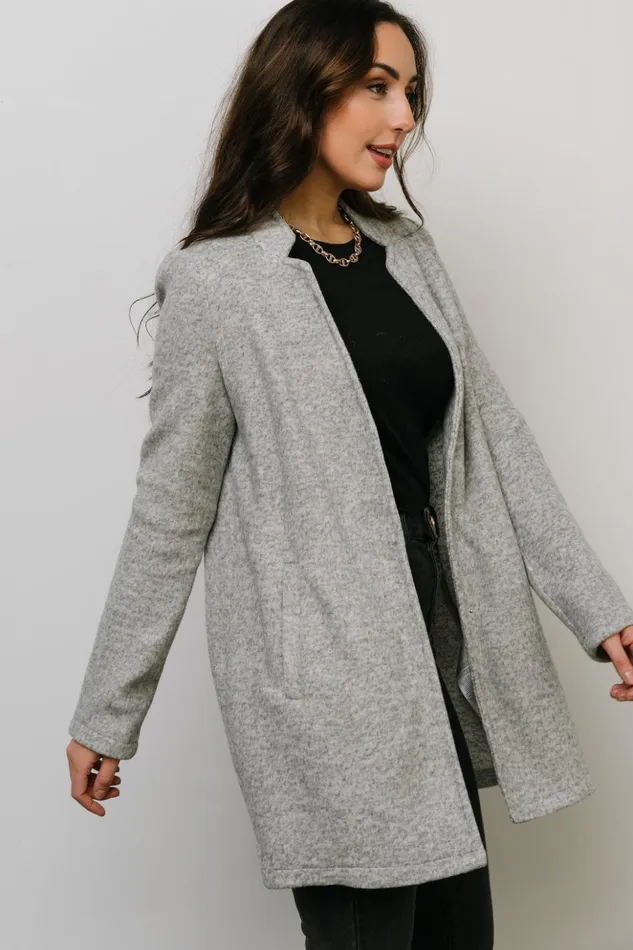 Baltic Born Outerwear Knoll Notch Jacket Gray 8211 Women Baltic Born Outerwear Knoll Notch Jacket Gray 8211 Women