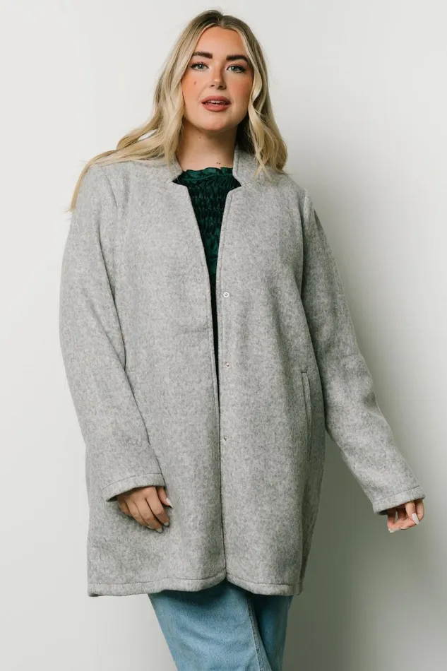 Baltic Born Outerwear Knoll Notch Jacket Gray 8211 Women Baltic Born Outerwear Knoll Notch Jacket Gray 8211 Women