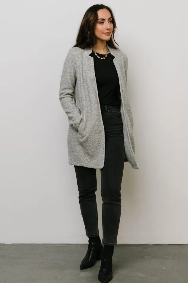 Baltic Born Outerwear Knoll Notch Jacket Gray 8211 Women Baltic Born Outerwear Knoll Notch Jacket Gray 8211 Women