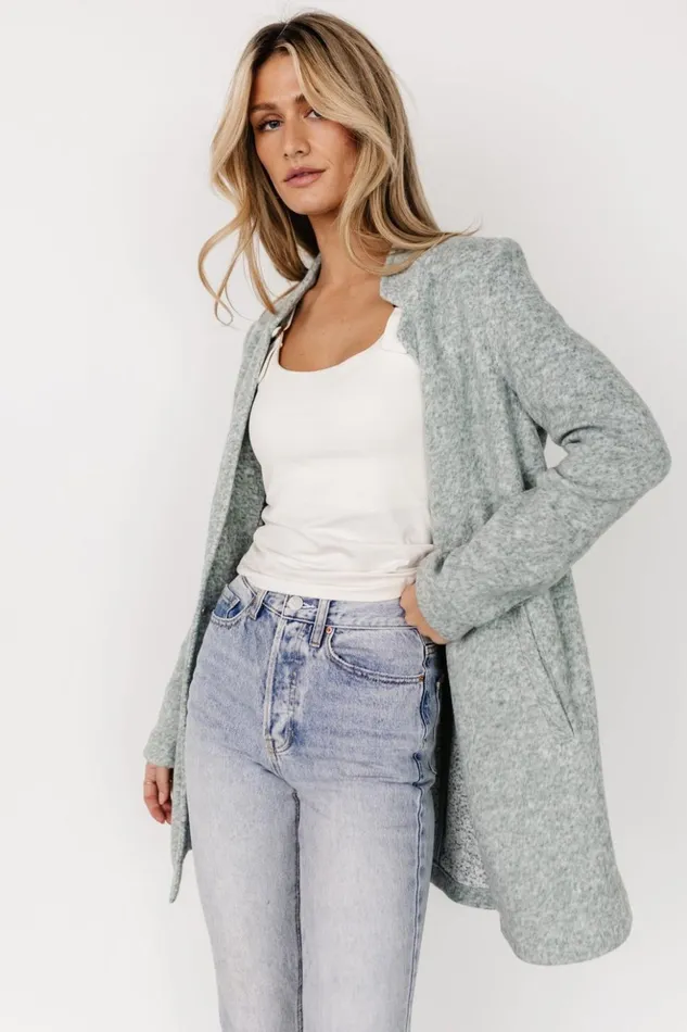 Baltic Born Outerwear Knoll Notch Jacket Heather Sage 8211 Women Baltic Born Outerwear Knoll Notch Jacket Heather Sage 8211 Women