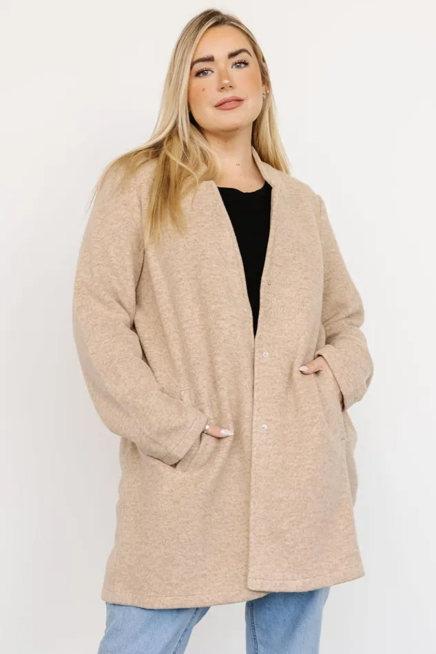 Baltic Born Outerwear Knoll Notch Jacket Oatmeal 8211 Women Baltic Born Outerwear Knoll Notch Jacket Oatmeal 8211 Women