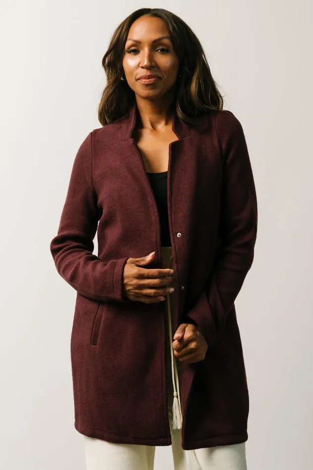 Baltic Born Outerwear Knoll Notch Jacket Wine 8211 Women Baltic Born Outerwear Knoll Notch Jacket Wine 8211 Women