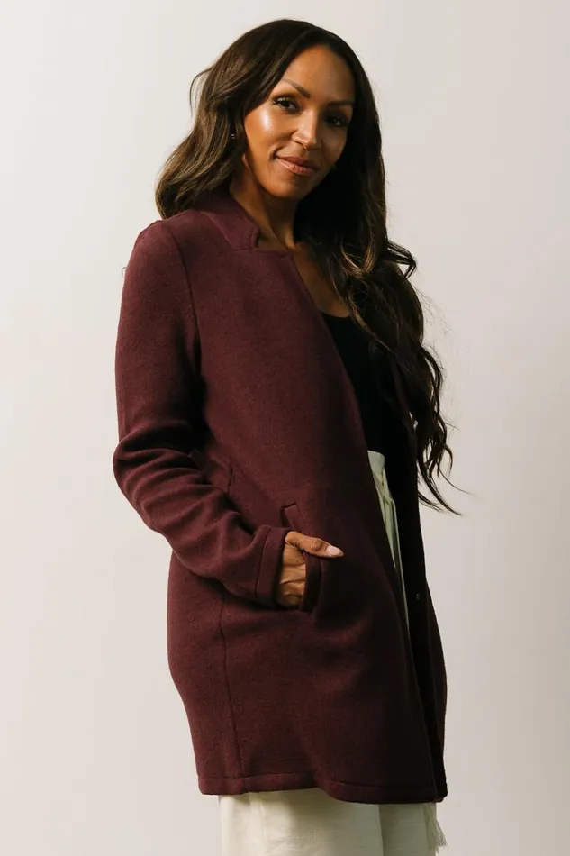 Baltic Born Outerwear Knoll Notch Jacket Wine 8211 Women Baltic Born Outerwear Knoll Notch Jacket Wine 8211 Women