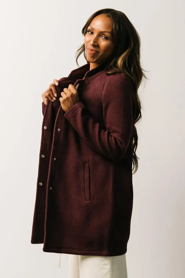 Baltic Born Outerwear Knoll Notch Jacket Wine 8211 Women Baltic Born Outerwear Knoll Notch Jacket Wine 8211 Women