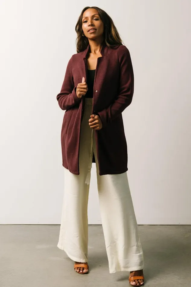 Baltic Born Outerwear Knoll Notch Jacket Wine 8211 Women Baltic Born Outerwear Knoll Notch Jacket Wine 8211 Women