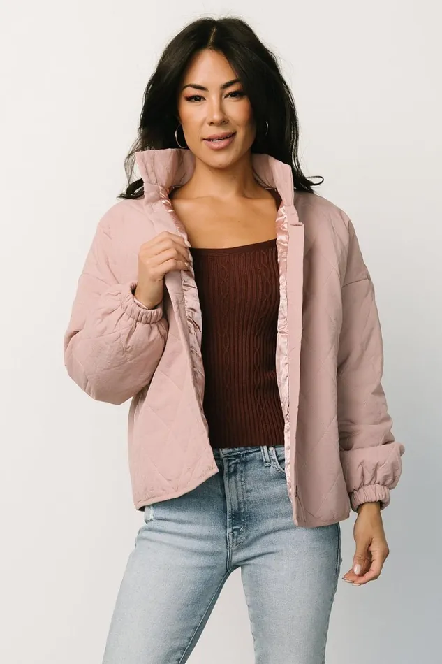 Baltic Born Outerwear Lori Puffer Jacket Dusty Pink 8211 Women Baltic Born Outerwear Lori Puffer Jacket Dusty Pink 8211 Women