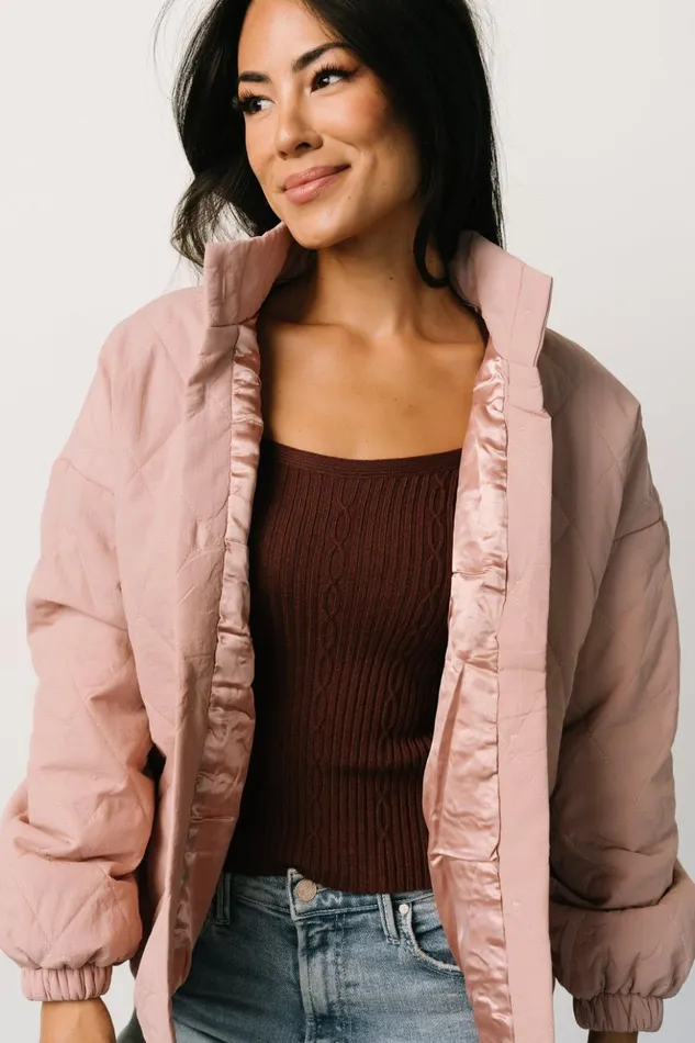 Baltic Born Outerwear Lori Puffer Jacket Dusty Pink 8211 Women Baltic Born Outerwear Lori Puffer Jacket Dusty Pink 8211 Women